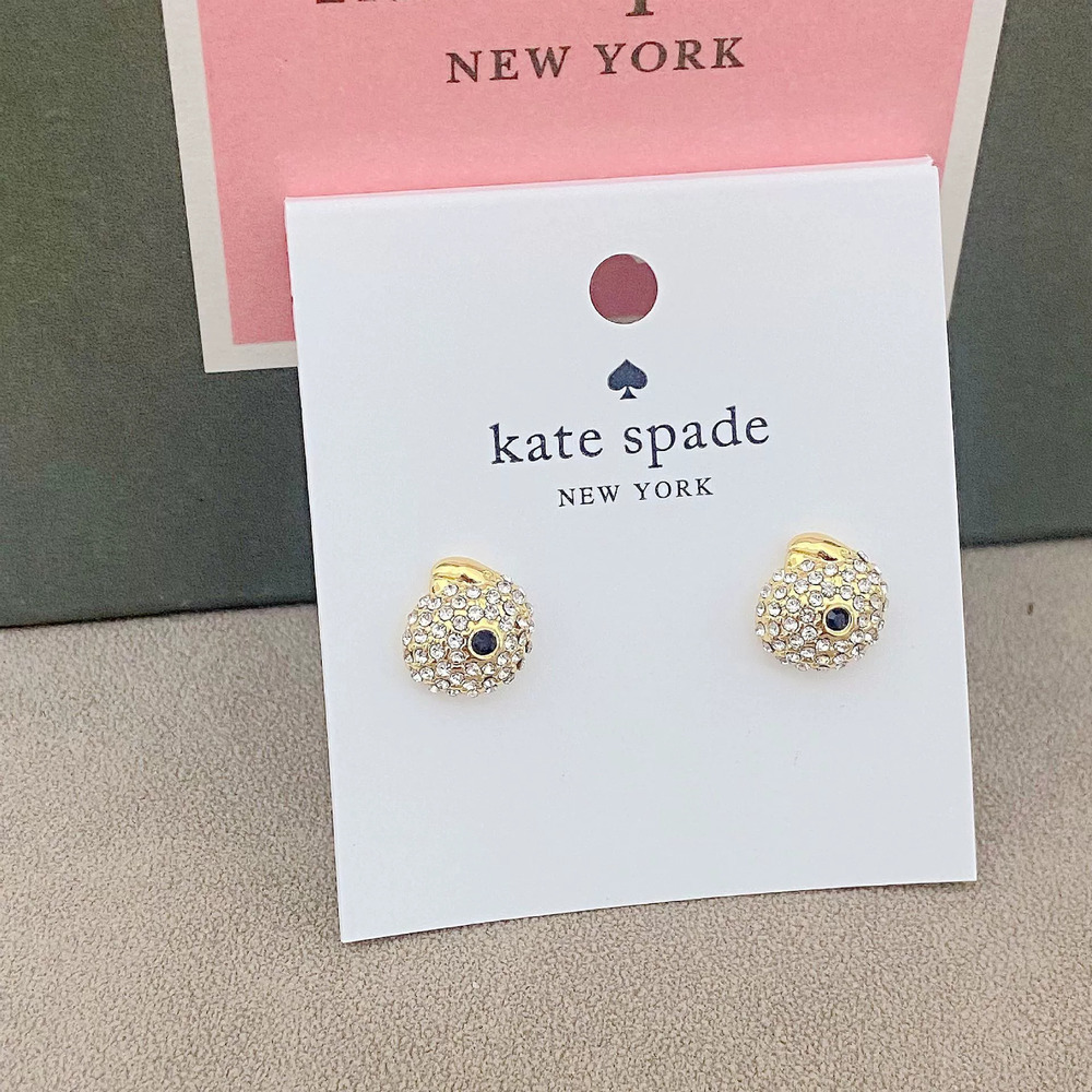 kate spade Rhinestone Animal Shape Earrings
